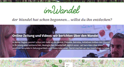 Desktop Screenshot of imwandel.net